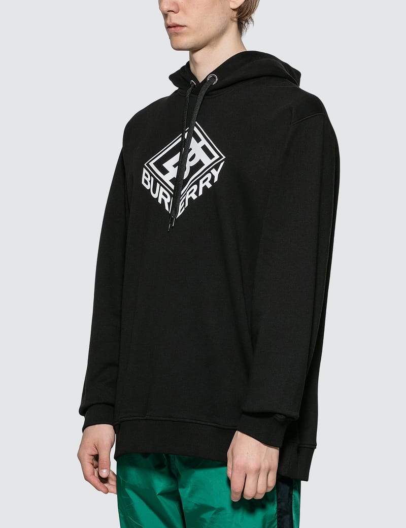 Burberry logo hoodie online