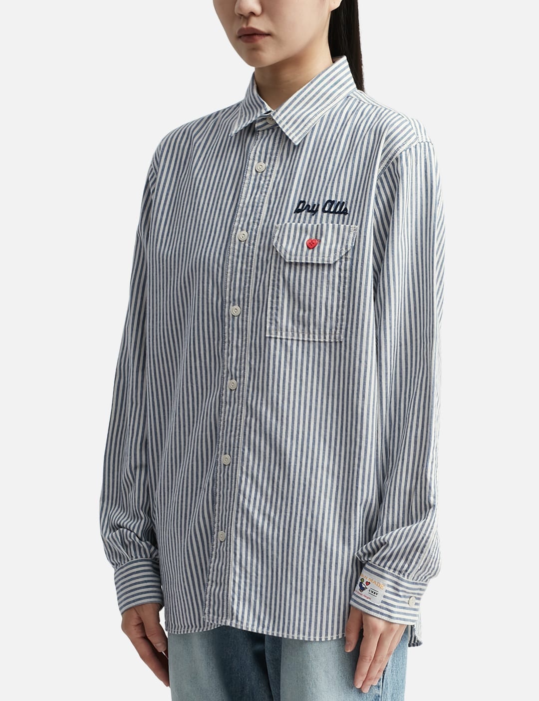 Human Made - Striped Work Shirt | HBX - Globally Curated Fashion