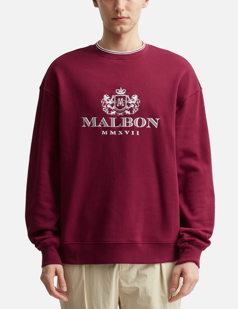 Malbon Golf - VARSITY NYLON PULLOVER | HBX