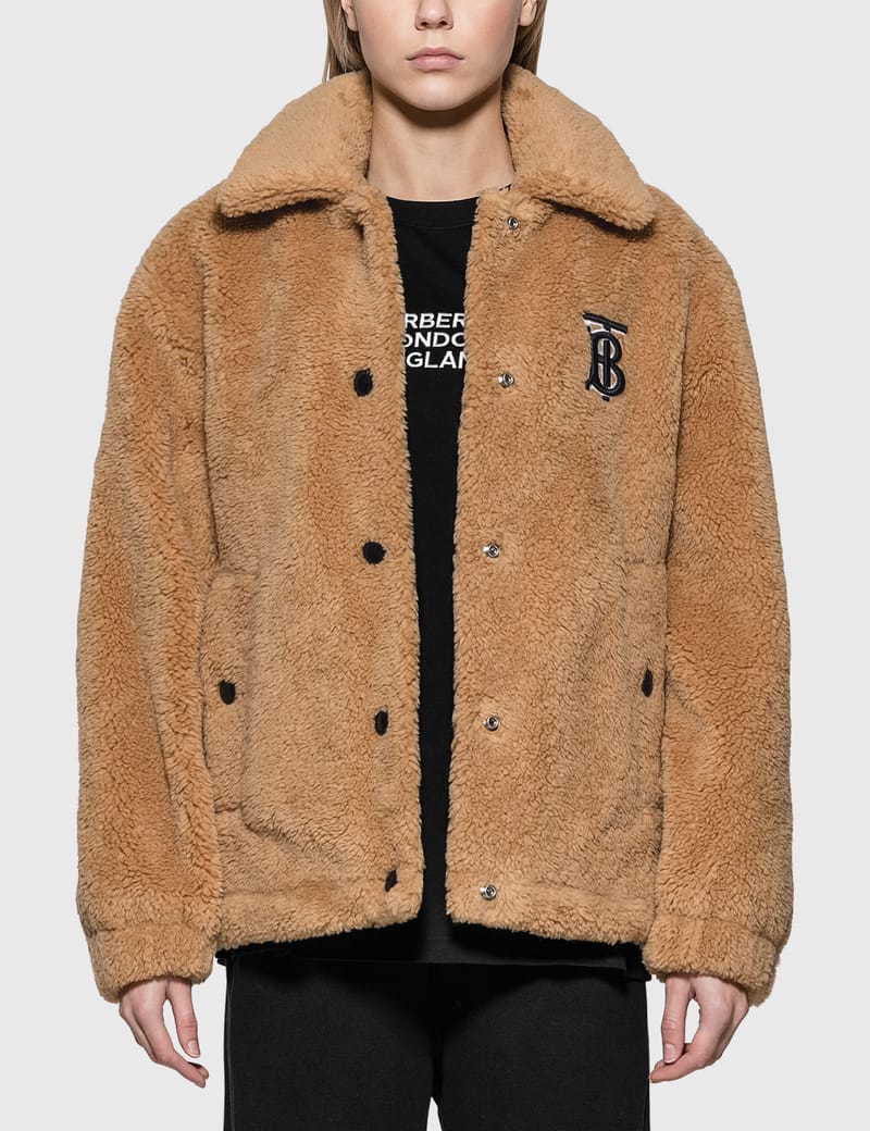 Burberry teddy coat online