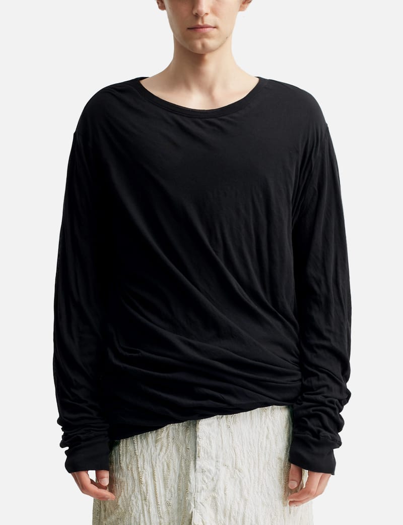 リックオウエンス - Jumbo Double LS T | HBX
