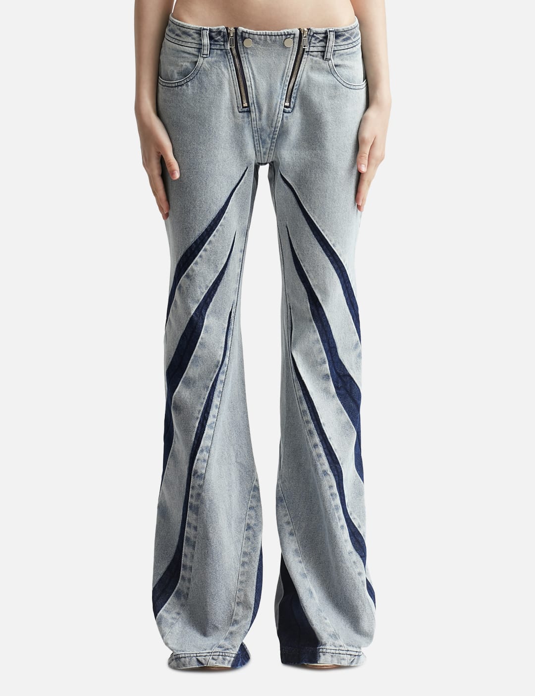 Dion Lee - DARTED DENIM PANT | HBX - Globally Curated Fashion and