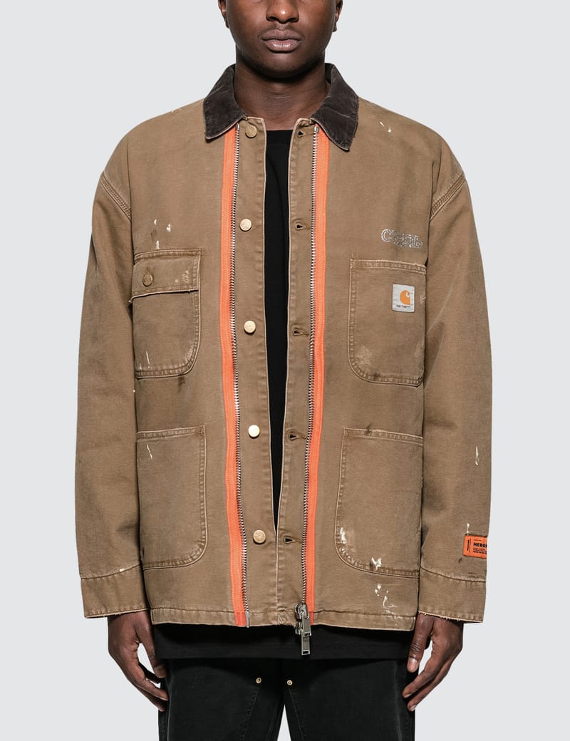 heron preston ✖︎ carhartt ジャケット 希少