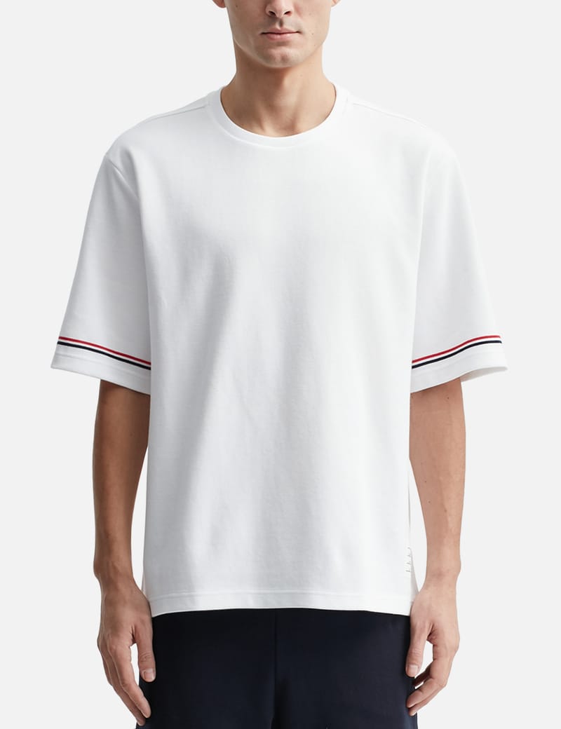 Thom Browne - Cotton Rugby Short Sleeve T-Shirt | HBX