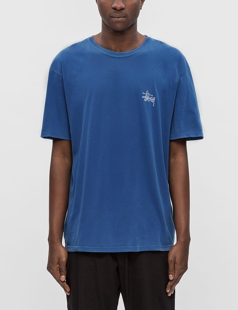 Stüssy - Basic Stussy Pigment Dyed T-Shirt | HBX