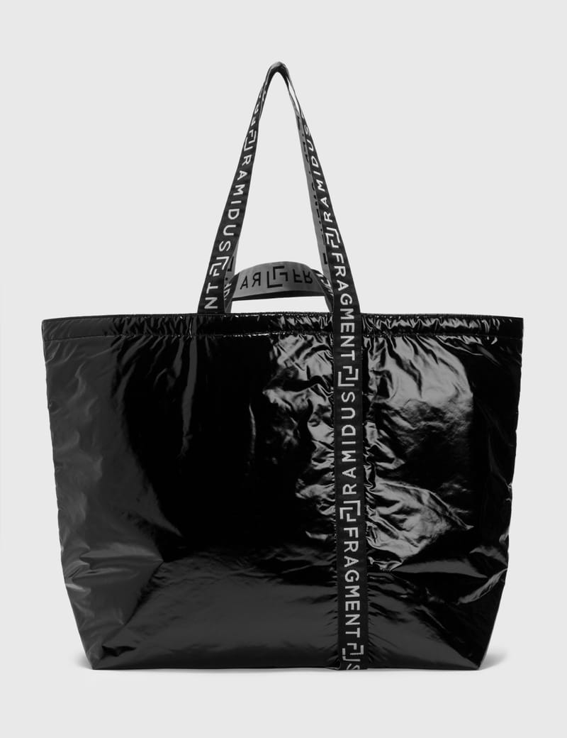 RAMIDUS - Fragment Design x Ramidus PU Coating Tote Bag (XL) | HBX