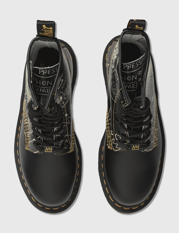 1460 basquiat leather ankle boots