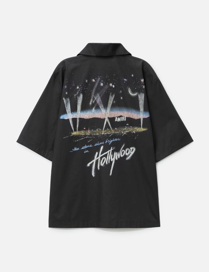 Amiri - HOLLYWOOD LIGHTS CAMP SHIRT | HBX - Globally Curated