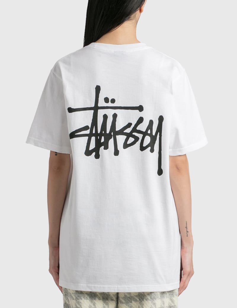 Stüssy - Basic Stüssy T-shirt | HBX - Globally Curated Fashion and