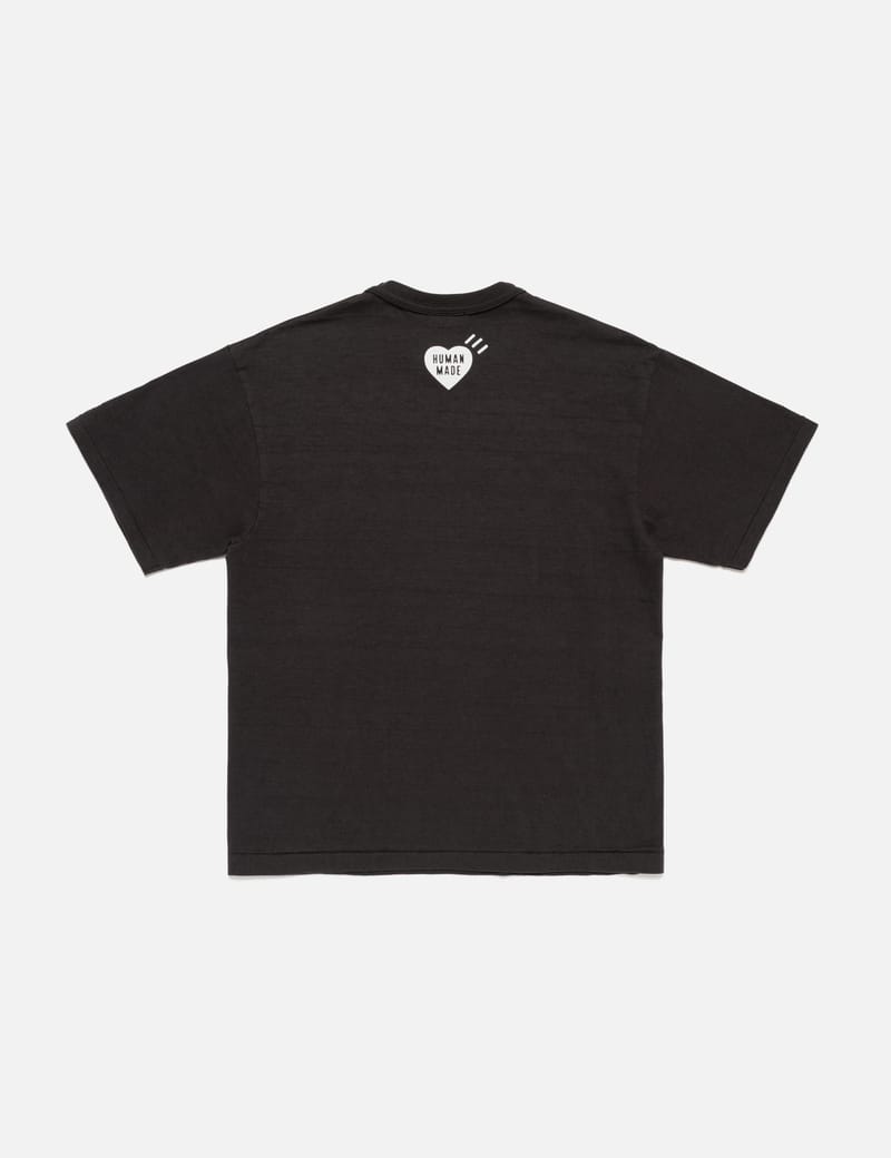 Human Made Graphic T-Shirt - Slub cotton tee with heart logo and