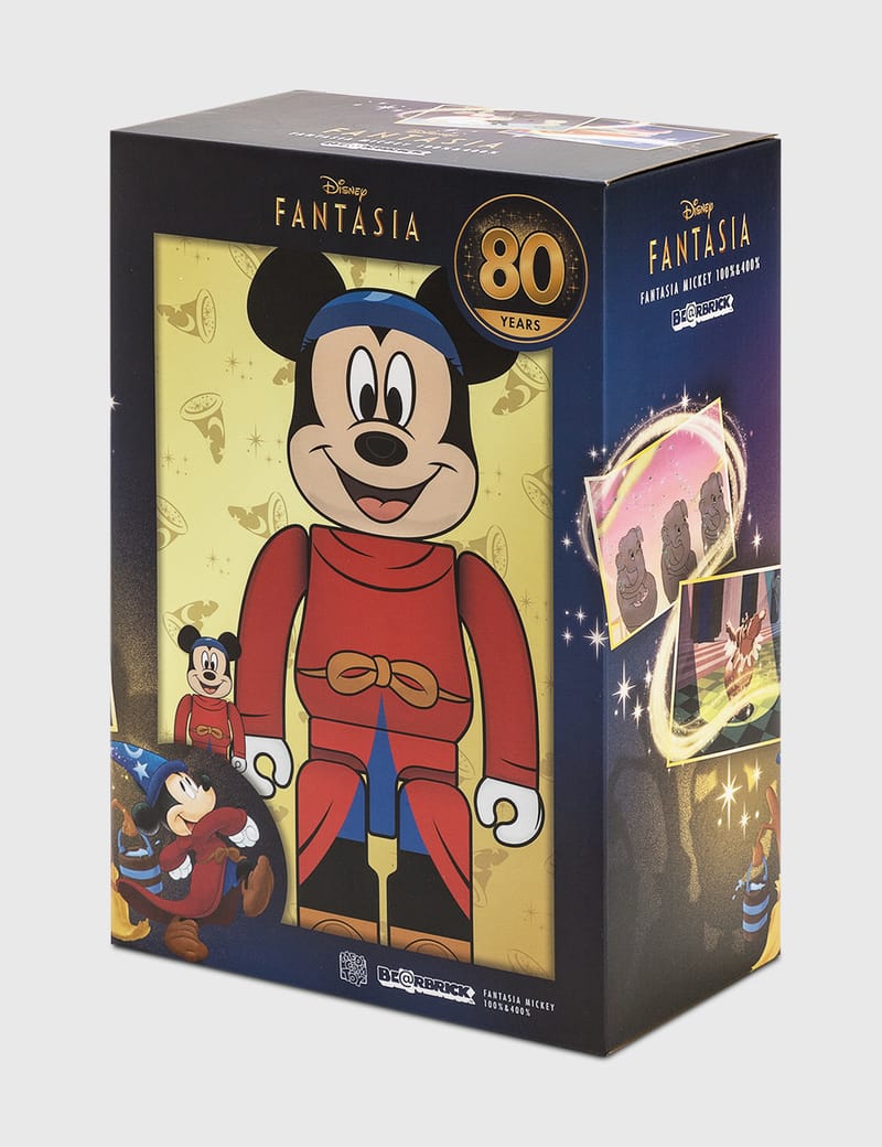 Medicom Toy - Be@rbrick Fantasia Mickey 100％&400% Set | HBX