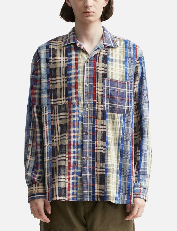 Seven by seven - REWORK FLANNEL STRIPE SHIRTS | HBX - Globally Curated ...