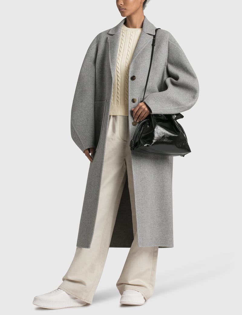 Loewe - Circular Sleeve Belted Coat | HBX - Globally Curated