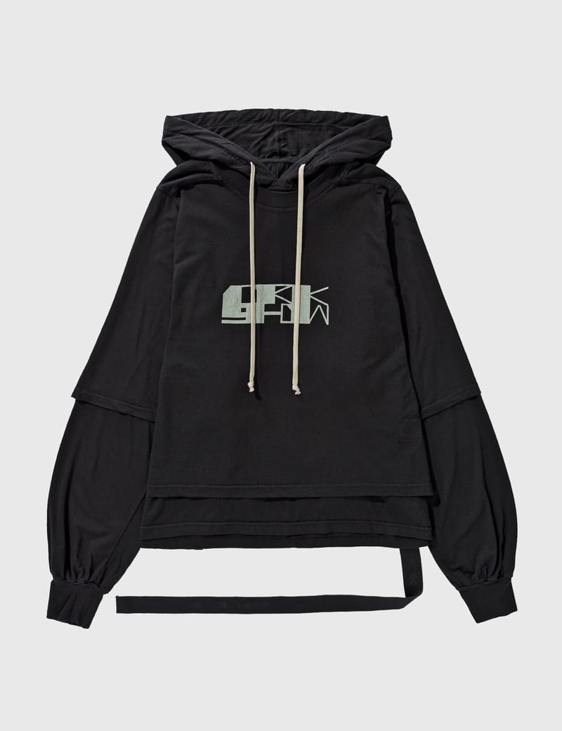 Rick Owens Drkshdw - Hustler Hoodie | HBX - Globally Curated