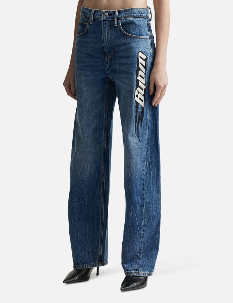【BOK PLACE】Back Lettering Point Patch Balloon Denim PT s-l400.jpg