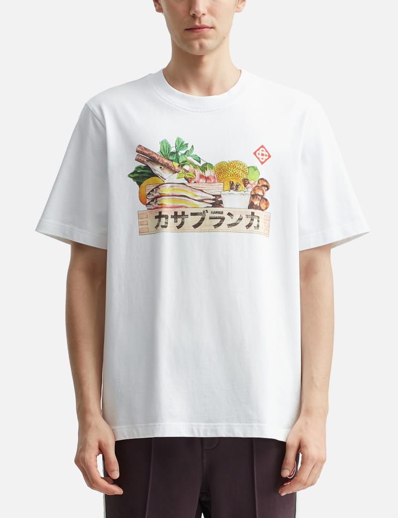 【関送無料】 Casablanca Objets En Vrac ロゴ 半袖 Tシャツ 関送無料】 Casablanca Objets En Vrac ロゴ 半袖 Tシャツ