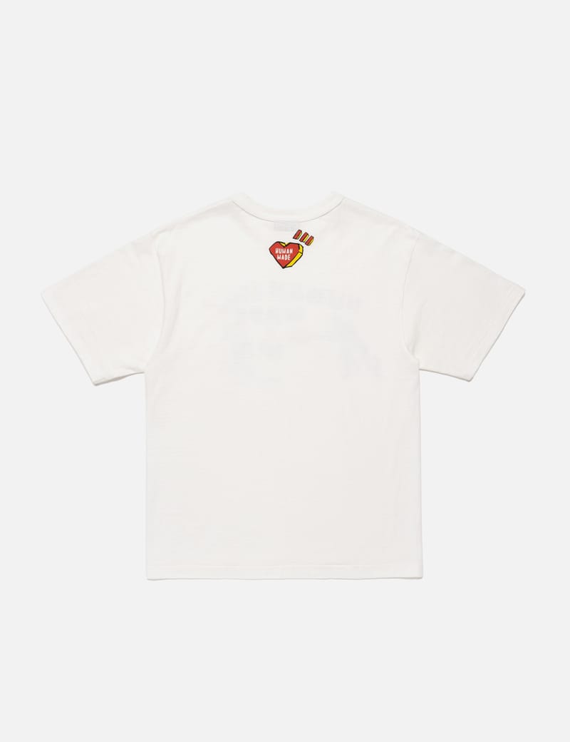 Human Made Graphic Long Sleeve T-Shirt - Boxy fit in soft Delta