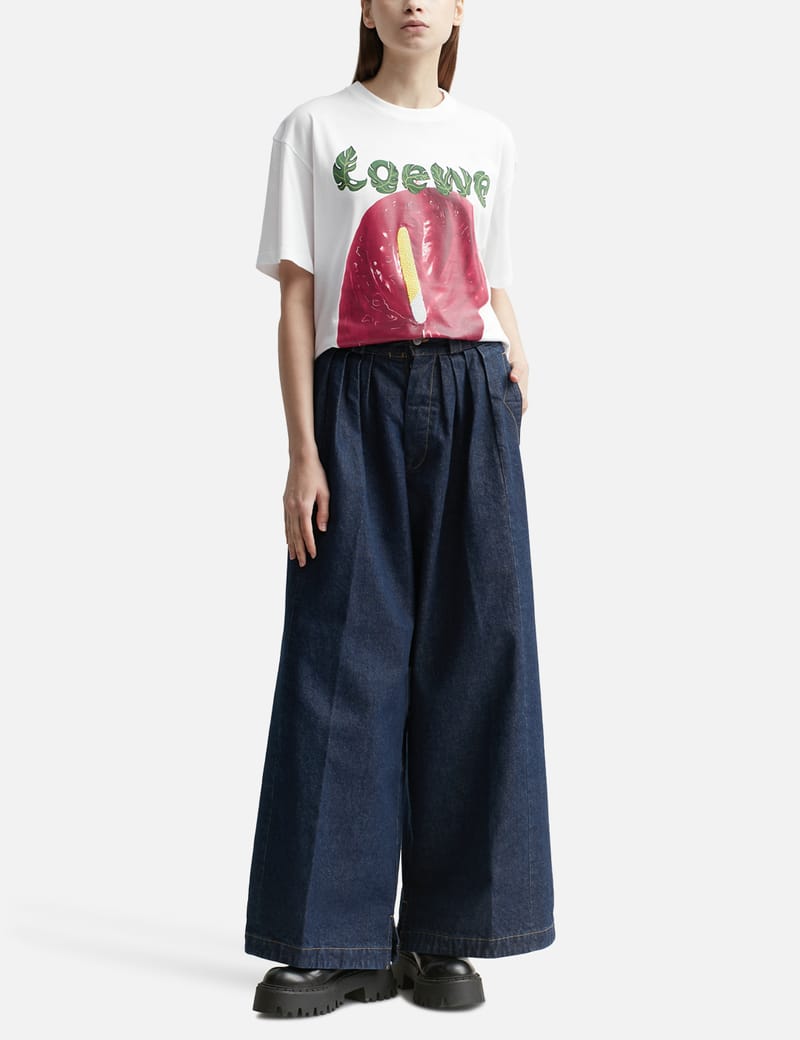 極美品 LOEWE 花柄プリント Tシャツ S 103515_G_1679271185594.jpg