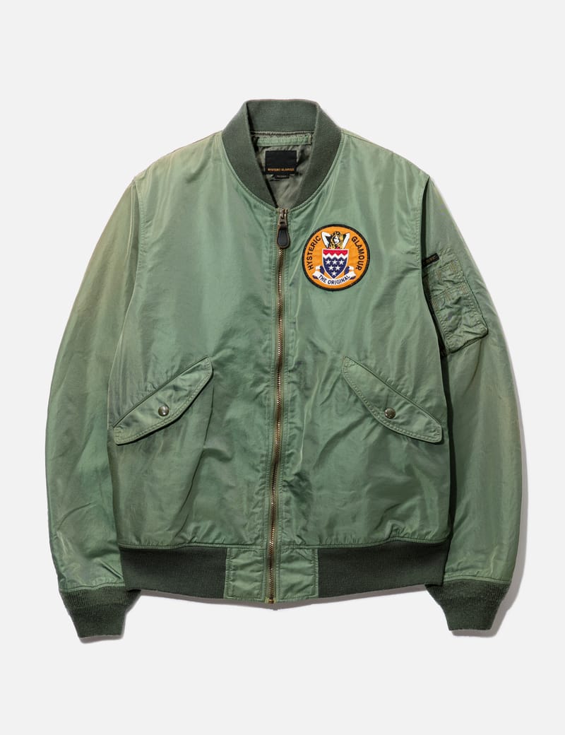 Hysteric Glamour - HYSTERIC GLAMOUR MA1 JACKET | HBX - Globally