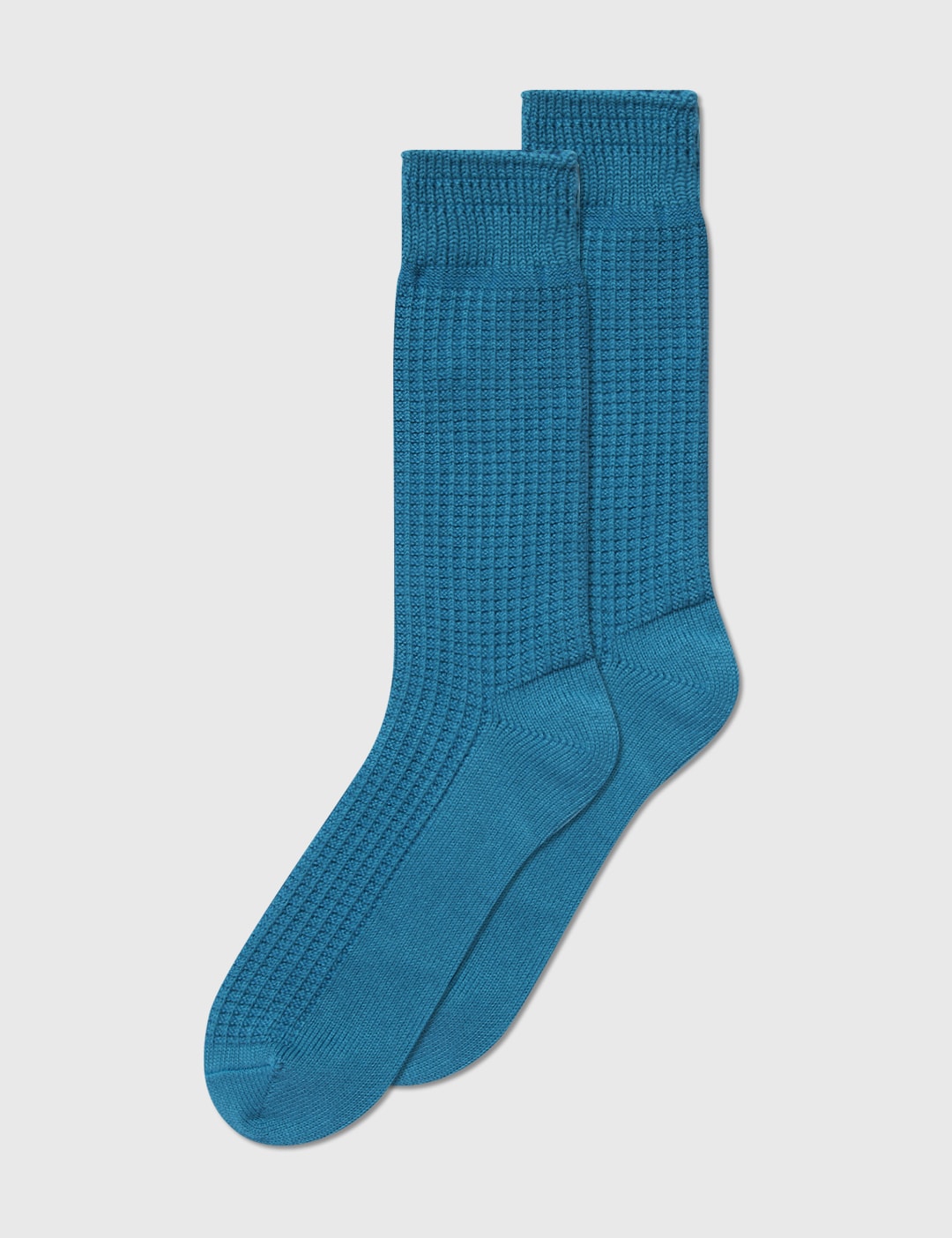 ROTOTO - Cotton Waffle Crew Socks | HBX - Globally Curated Fashion and ...