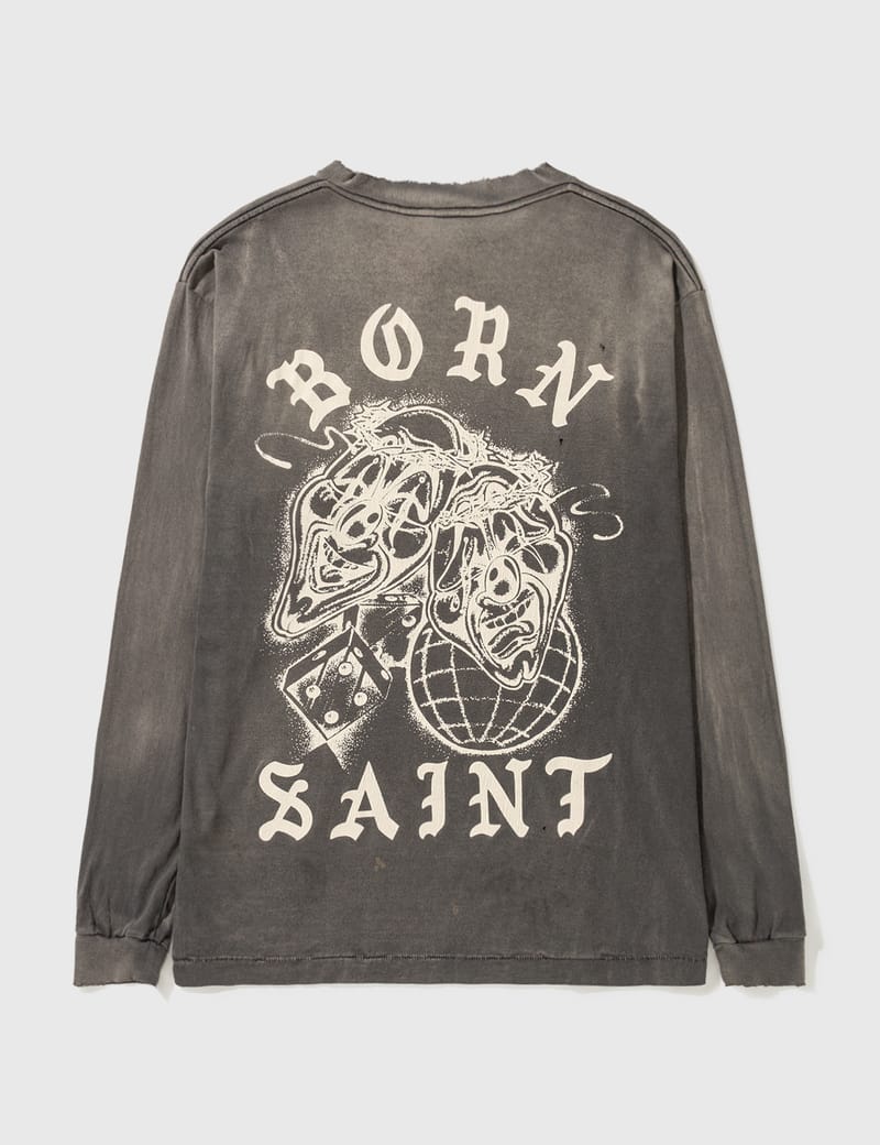 Saint Michael - Saint Michael x Born X Raised Born Long Sleeve T 