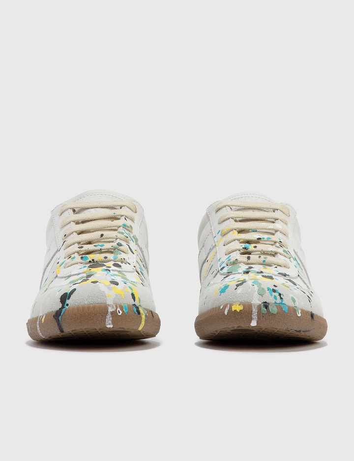 Maison Margiela Replica Paint Drop Sneakers HBX Globally Curated