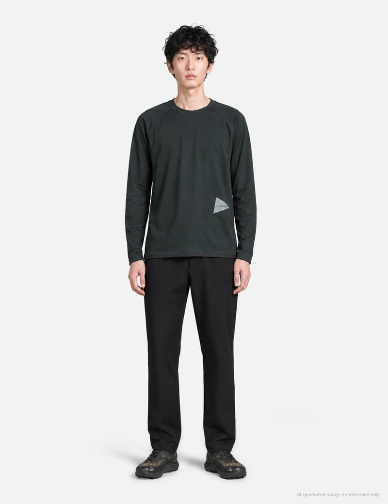 トップス and wander dry jersey raglan LS T and wander Dry Jersey Raglan LS T - Moisture-wicking performance