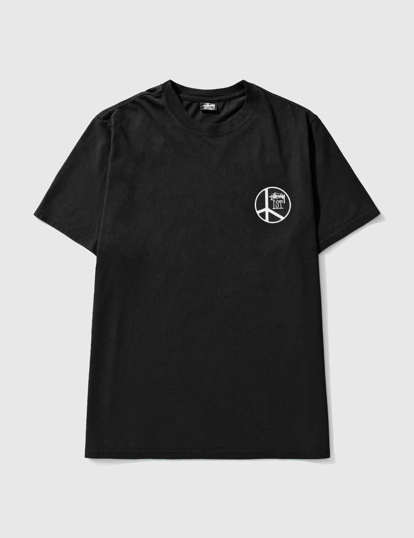 Stussy - Peace Dot Pigment Dyed T-shirt | HBX - Globally Curated Fashion  and Lifestyle by Hypebeast