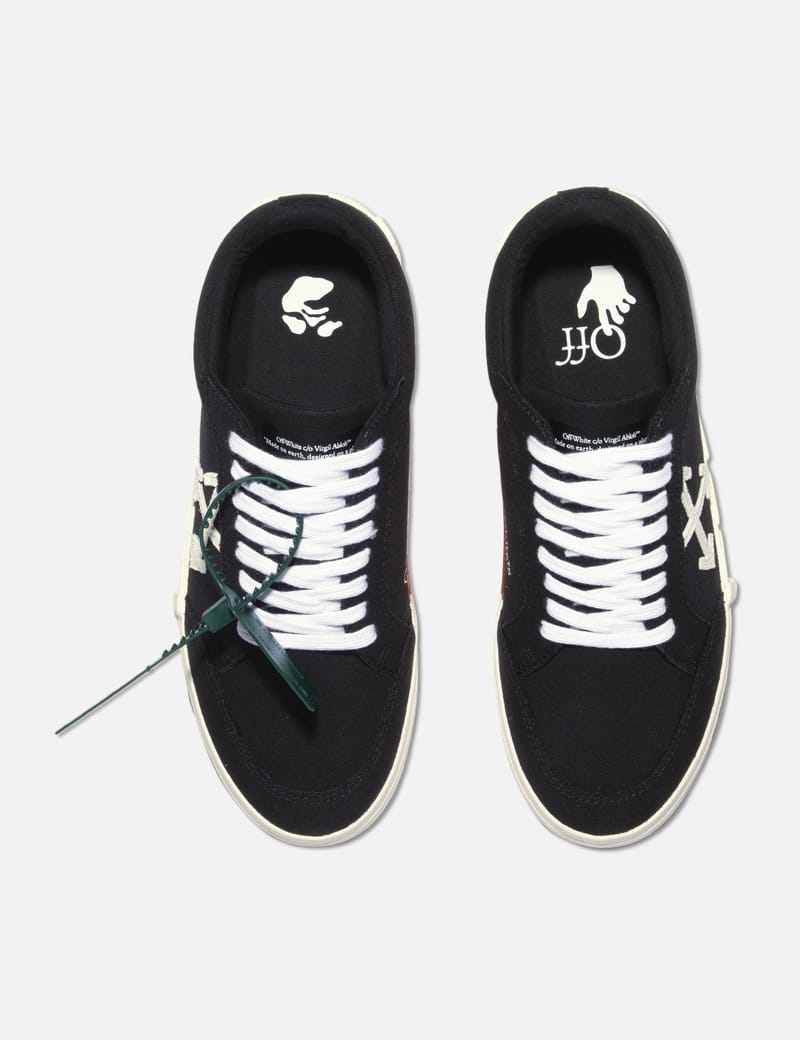 Off-White™ - Low Vulcanized Canvas Sneakers | HBX