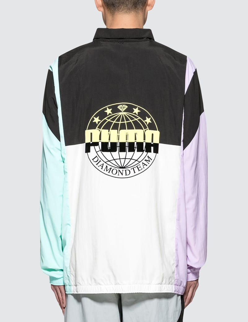 Puma x diamond store savannah track jacket