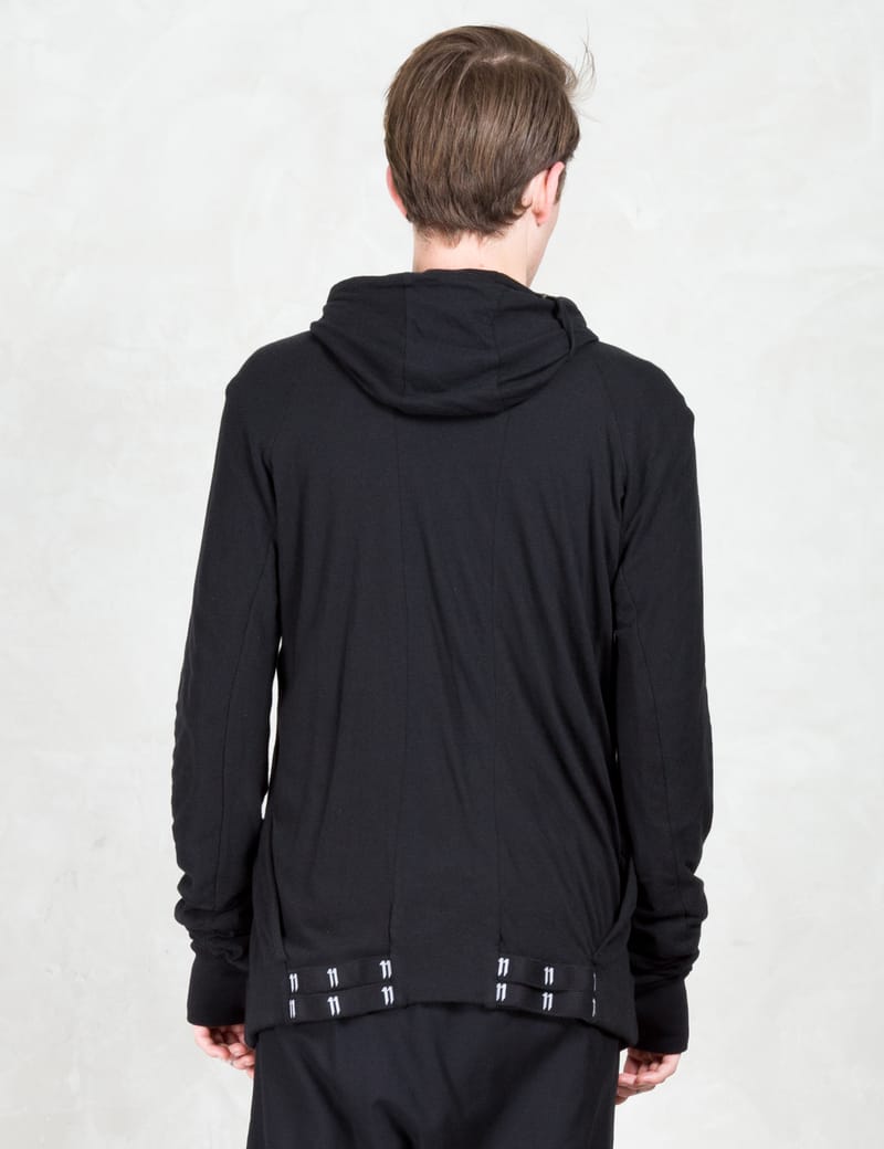 11 By Boris Bidjan Saberi - Soft Cotton Zip Front Hoodie | HBX