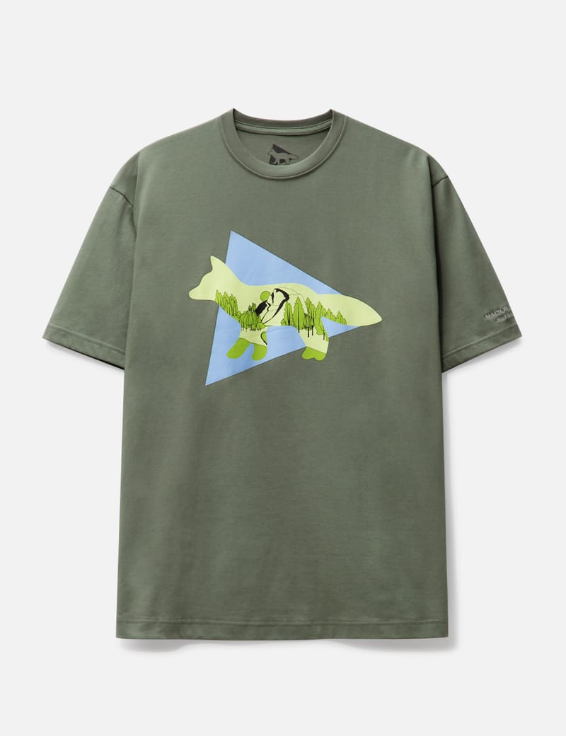 and Wander - and Wander × Maison Kitsuné ドライ コットン T トライアングル | HBX -  ハイプビースト(Hypebeast)が厳選したグローバルファッション&ライフスタイル