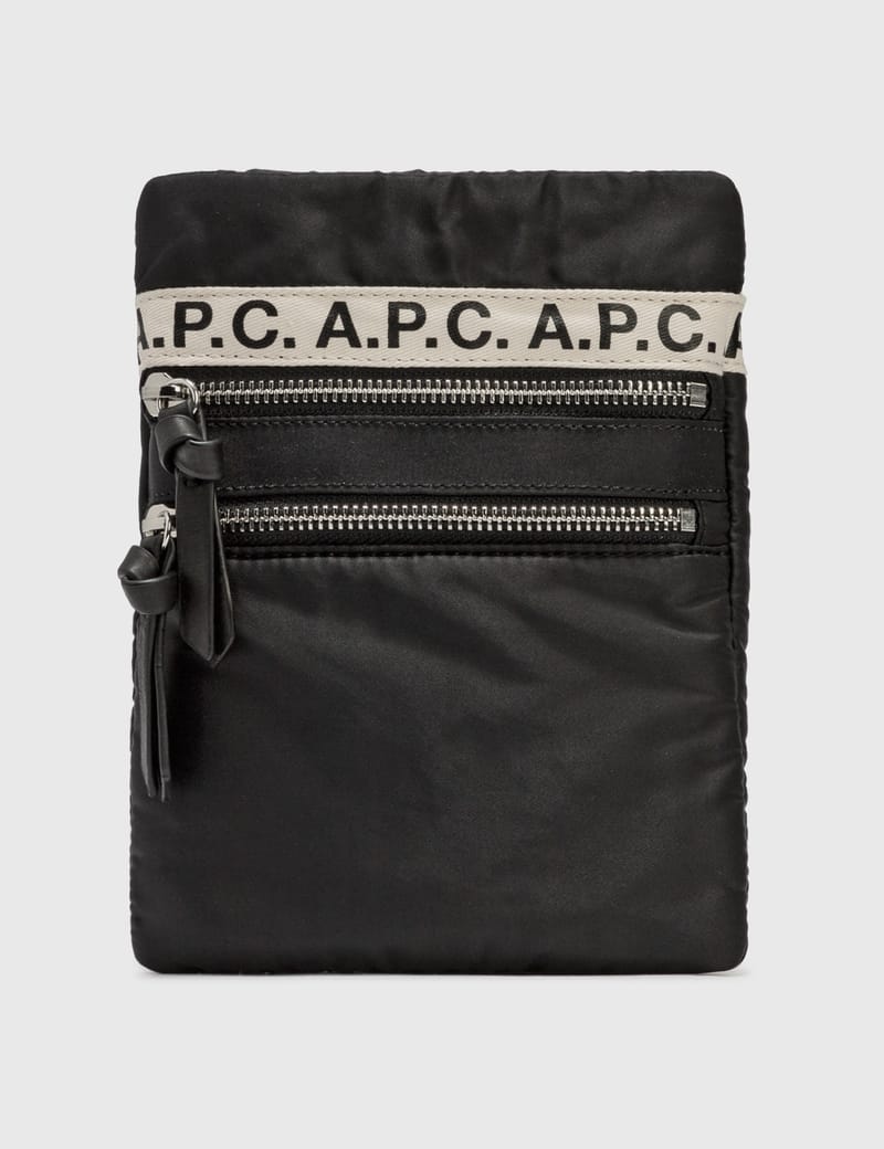 A.P.C. - Repeat Neck Pouch | HBX - HYPEBEAST 為您搜羅全球潮流時尚品牌