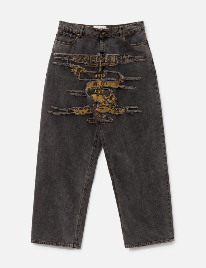 Y/PROJECT - Evergreen Paris' Best Patch Jeans | HBX