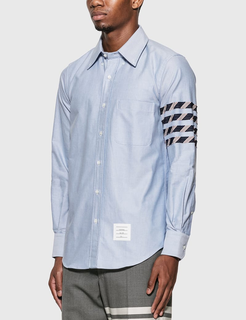 Thom Browne - 4-Bar Oxford Shirt | HBX - Globally Curated Fashion