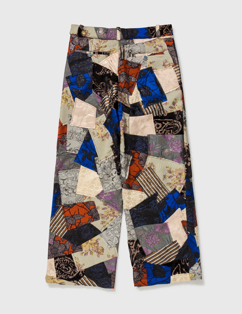 Acne Studios - Patchwork Regular Fit Trousers | HBX