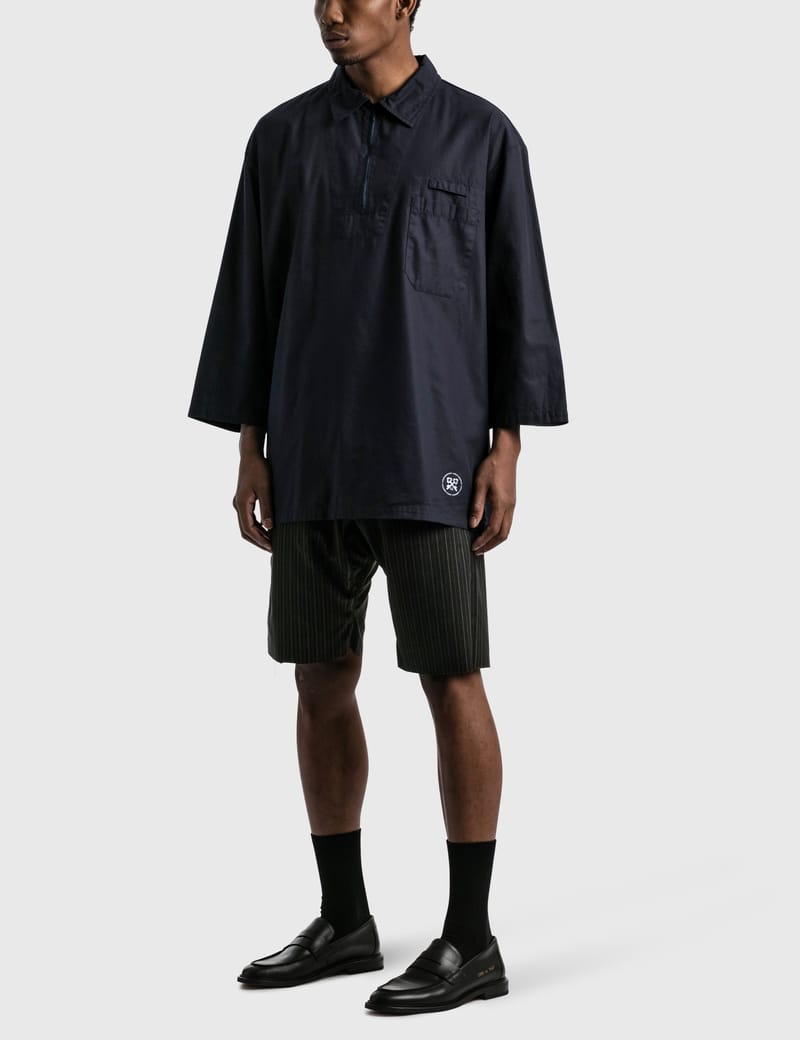 uniform experiment - Pullover Half Sleeve Big Shirt | HBX