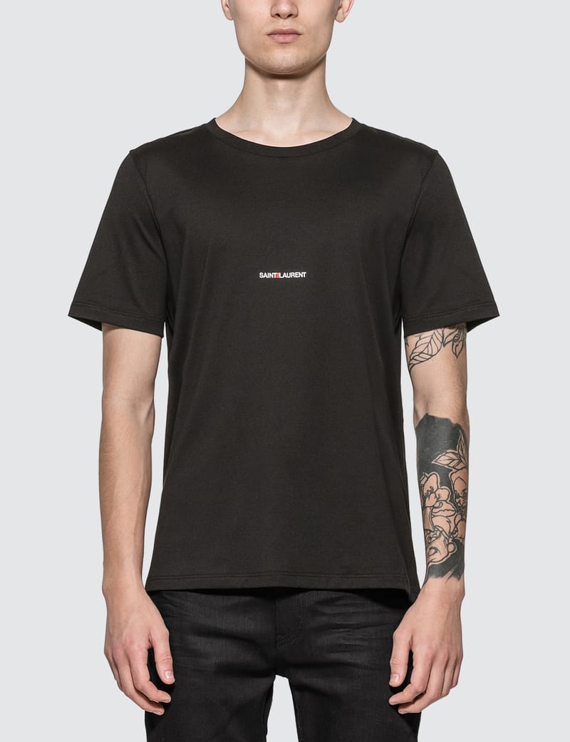 Saint laurent cheap logo tee