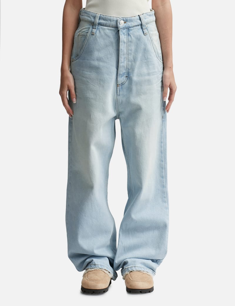 Ami - Baggy Fit Jeans | HBX - Globally Curated Fashion and