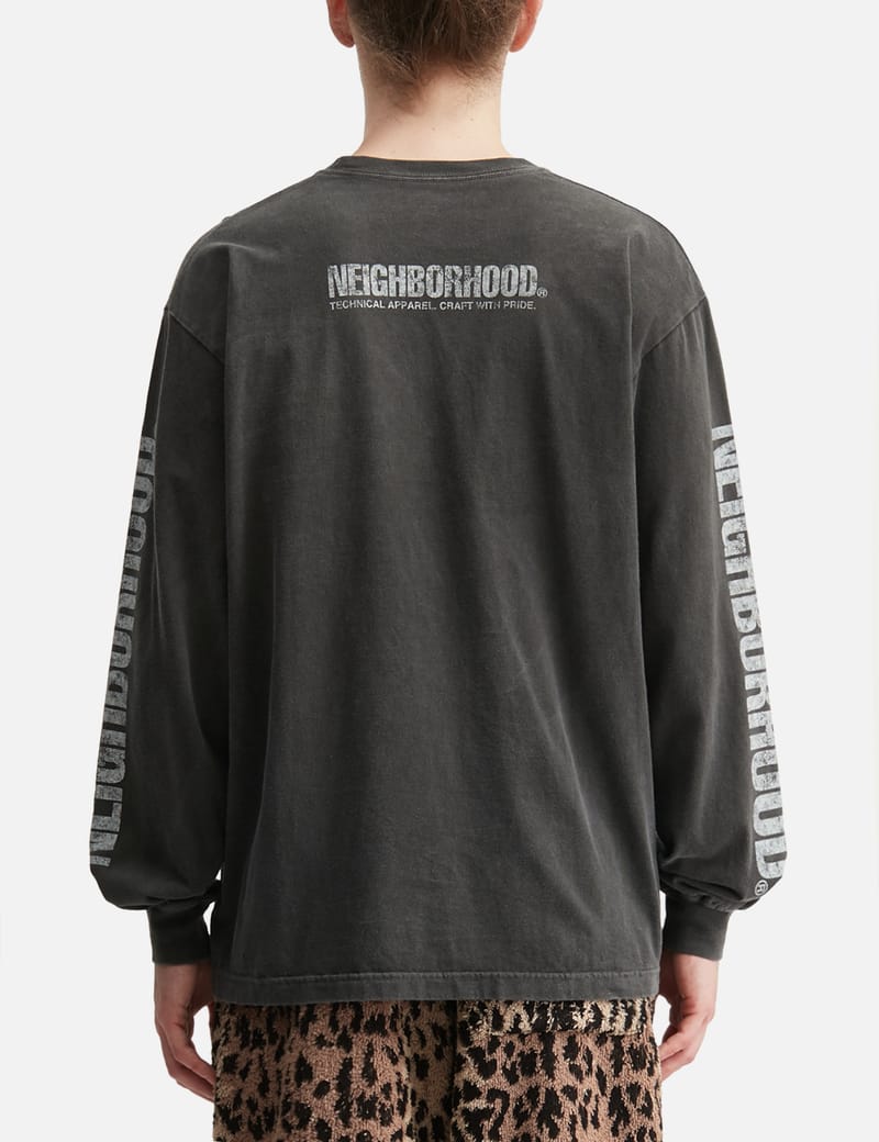 トップス NEIGHBORHOOD NH . TEE LS-3 NEIGHBORHOOD NH . TEE LS-3 - Boxy cotton long sleeve tee with