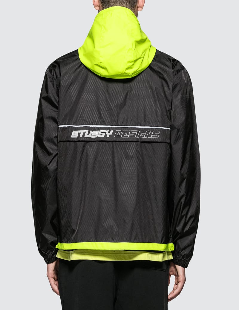 Stüssy - Honeycomb Hooded Jacket | HBX