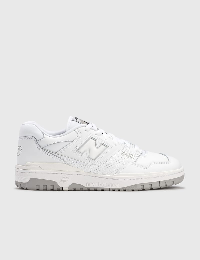 All white on sale new balance hypebeast