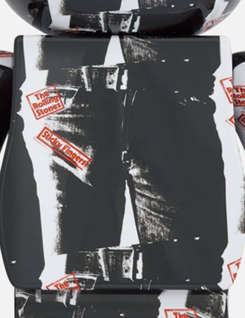 Medicom Toy - Be@rbrick Andy Warhol × The Rolling Stones Sticky