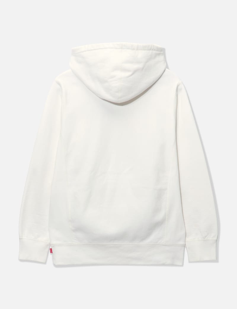 Supreme sleeve logo on sale hoodie