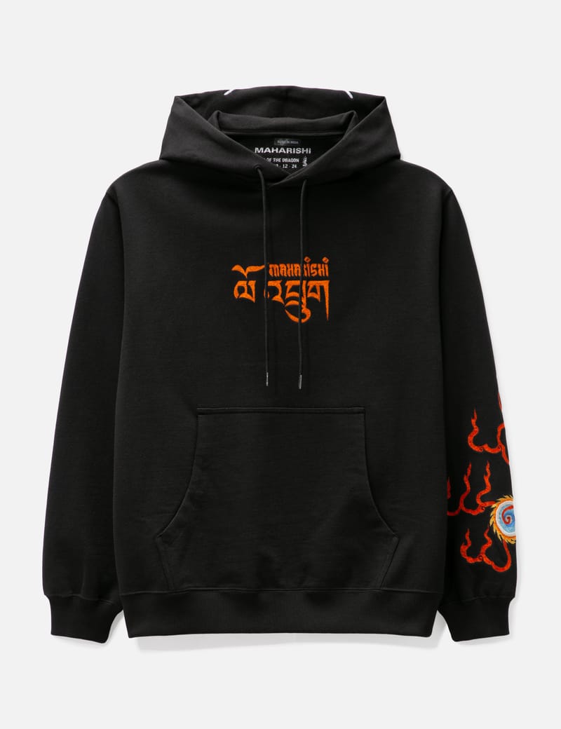 Maharishi Abundance Dragon Hooded Sweat HBX Globally Curated