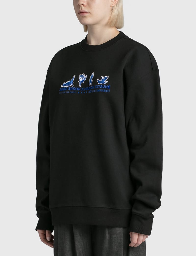 メゾンキツネ - Maison Kitsuné x Ader Error ヨガ ブルー