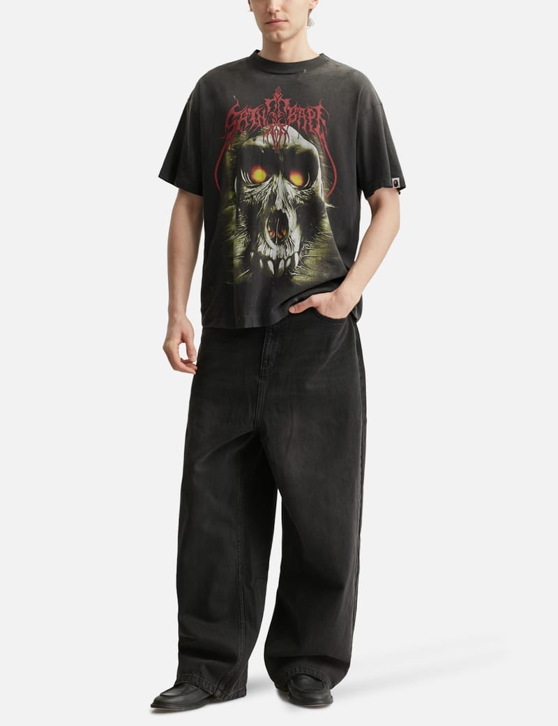 Saint Michael SAINT Mxxxxxx x A Bathing Ape Saint Bape Short