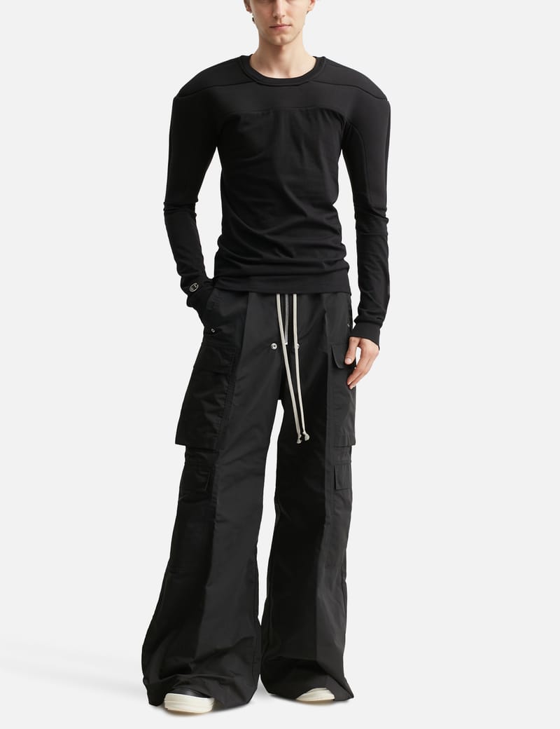 コラボ ★ Rick Owens x Champion / Girdered Harness Rick Owens: Black Champion Edition Girdered Harness T-shirt