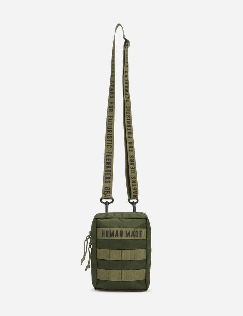 HUMAN MADE MILITARY POUCH ショルダーバッグ-