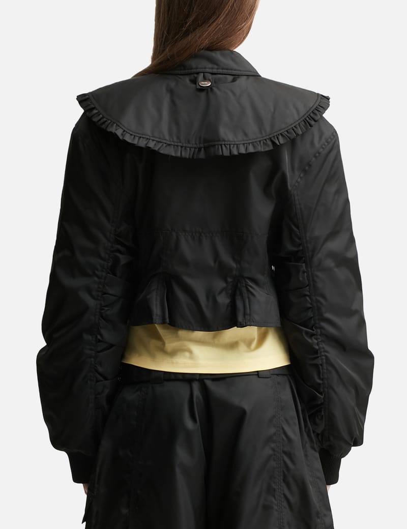 Ganni - Duchesse Nylon Fitted Jacket | HBX - Globally